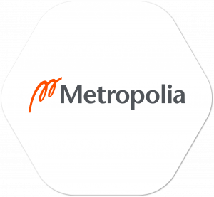 Metropolia ammattikorkeakoulun logo